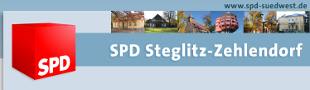 Banner der SPD Steglitz-Zehlendorf