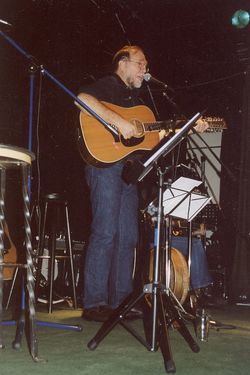 Folksänger John Shreve im Konzert