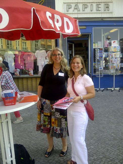 Irene Köhne und Isabel Miels